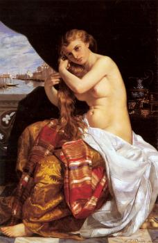 Jacques-Louis David : Venitienne A Sa Toilette (Venetian Lady at Her Toilette)